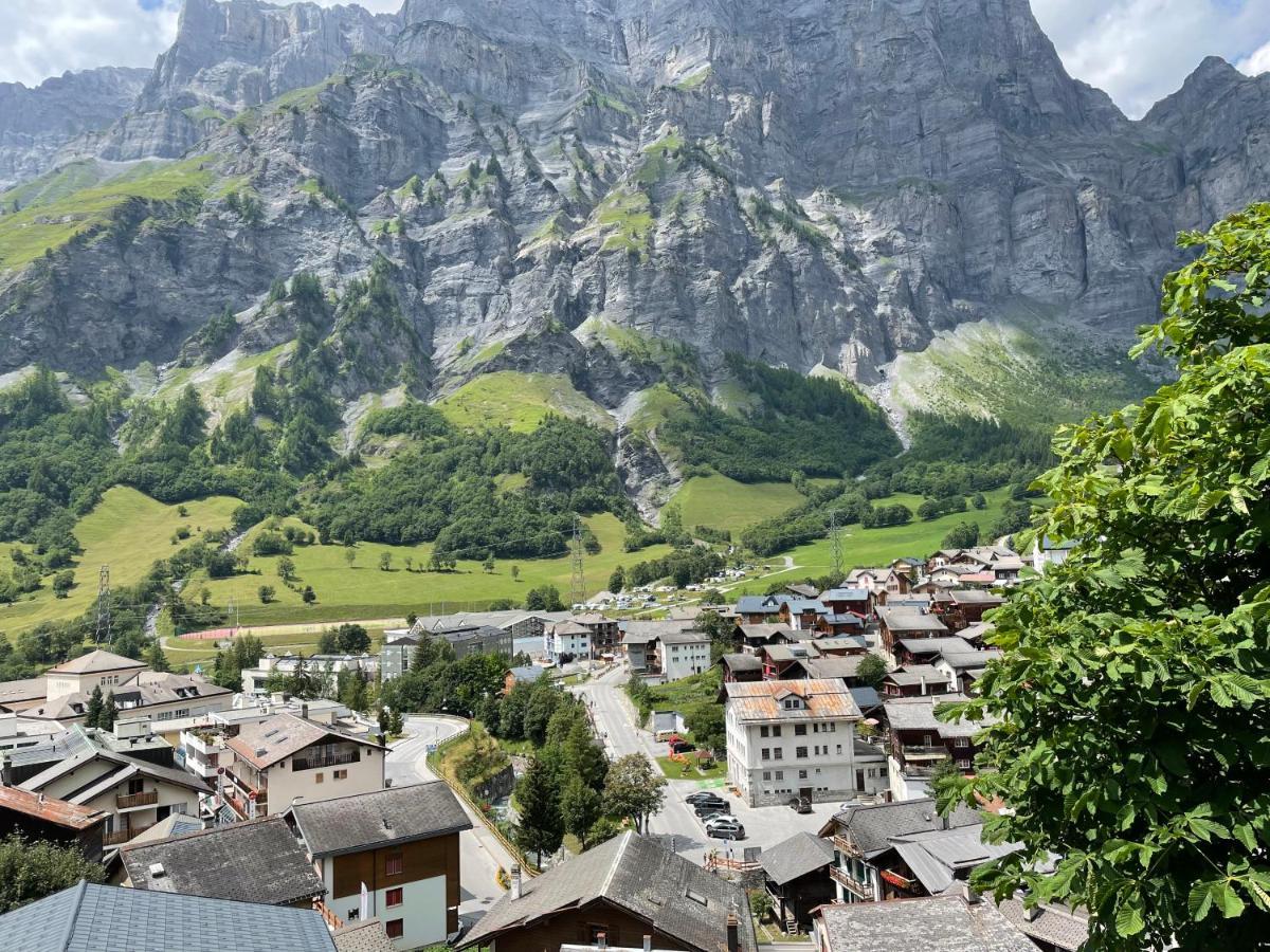 Super Central - Appartement 2,5Pcs A Leukerbad Exteriér fotografie